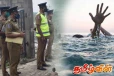 யாழில் கடலில் மூழ்கியவரை விரைந்து காப்பாற்றிய பொலிஸார்!