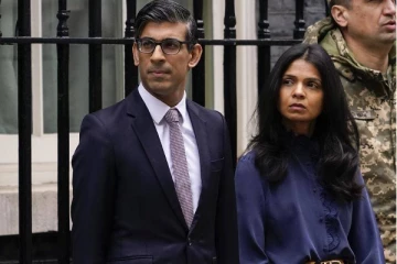 ஒரு மணி நேரத்தில் 2,164 கோடி இழந்த ரிஷி சுனக் மனைவி