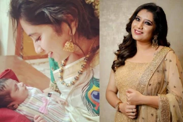 குடும்பத்தின் முதல் வாரிசை கையில் சுமந்த தொகுப்பாளினி பிரியங்கா... வைரல் புகைப்படம்