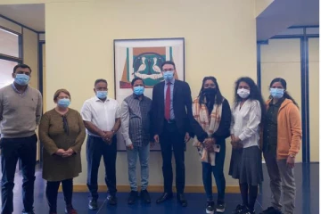 பிரான்சில் Noisiel மாநகர முதல்வரை சந்தித்த  தமிழ் மக்கள் பிரதிநிதிகள்!