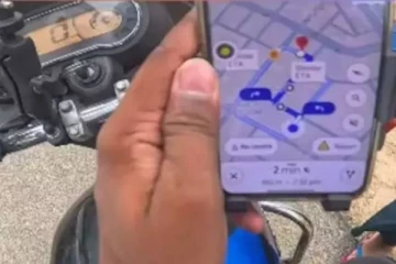 நாய்க்கு பயந்து 180 மீட்டர்.. ஓலா பைக் புக் செய்த பெண் - வைரலாகும் வீடியோ