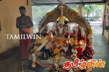 இந்தியாவில் இருந்து எடுத்துவரப்பட்ட விக்ரகத்துக்கு மாவிட்டபுர கந்தன் ஆலயத்தில் மகாயாகம்
