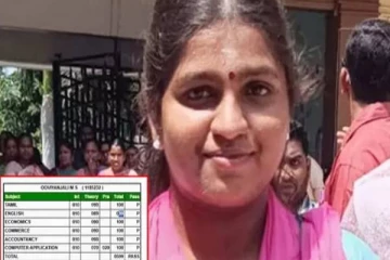 12-ம் வகுப்பு பொதுத் தேர்வில் 600க்கு 599 மதிப்பெண்கள் எடுத்த மாணவி யார்?