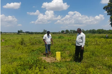 குருந்தூர் மலைப்பகுதியில் விவசாய நிலங்கள் ஆக்கிரமிப்பு! - சார்ள்ஸ் எம்.பி. நேரில் விஜயம்