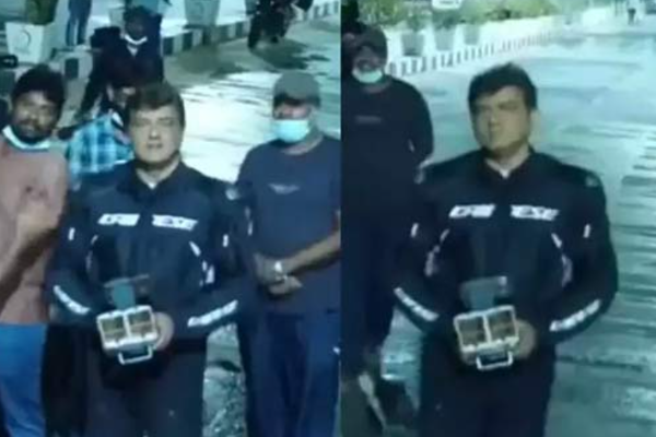 வலிமை படப்பிடிப்பில் நடிகர் அஜித் செய்த செயல்.. வெளிவராத புகைப்படம் | Valimai Shooting Spot Ajith Drone