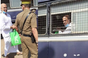 சிறையில் அடைக்கப்பட்ட பின்னர் முதல் முறையாக பொதுவெளிக்கு வந்த ரஞ்சன் எம்.பி