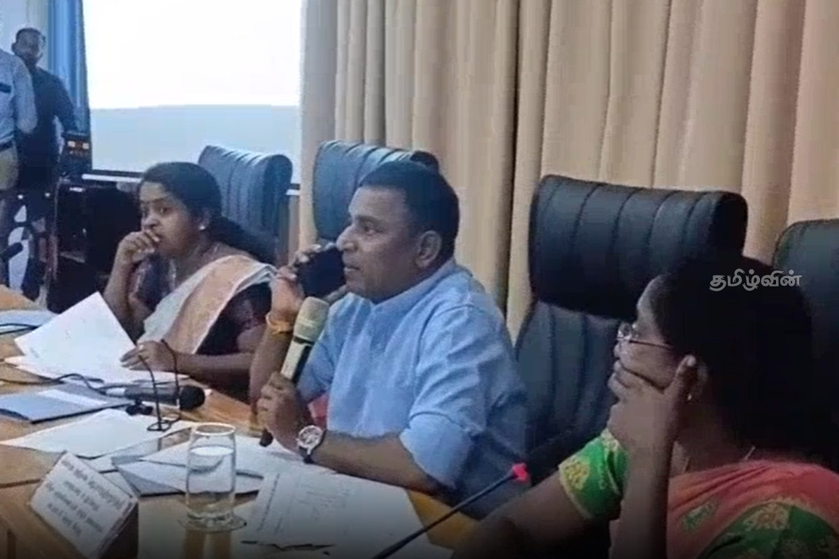 ஒலியமைப்பு சீரின்மையால் அடிக்கடி தடைப்பட்ட வடமராட்சி ஒருங்கிணைப்பு குழு கூட்டம் | Vadamaratshi Coordination Committee Meeting