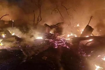 குடியிருப்பில் பயங்கர தீ விபத்து - கட்டிப்பிடித்த படி உயிரைவிட்ட குழந்தைகள்!