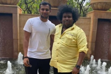 இணையத்தில் வைரலாகும் யோகி பாபு,நடராஜன் சந்திப்பு புகைப்படம்!