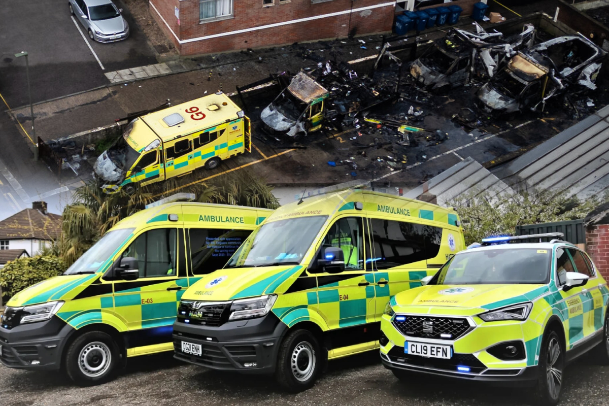 தீவைத்து அழிப்பு; லண்டனில் யூத சமூகத்திற்கு அம்பியூலன்ஸ்கள் வழங்கிய அரசாங்கம் | Uk Gov Provide Ambulances To The Jewish Community