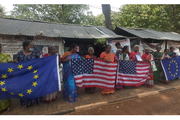 காணாமல் ஆக்கப்பட்ட பிள்ளைகளுக்கு முடிவின்றி எமக்குத் தீபாவளி இல்லை! வவுனியாவில் உறவுகள் கதறல் (Video) | Srilanka Missing Person Protest Vavniya