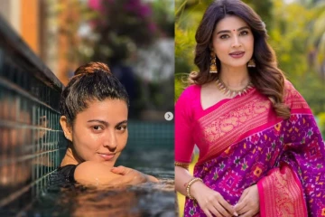 44 வயதிலும் நீச்சல் உடையில் என்ஜாய் செய்யும் சினேகா! யாருடன் தெரியுமா?