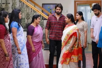 படப்பிடிப்பு தளத்தில் திடீர் சண்டை போட்டுக்கொண்ட மகாநதி சீரியல் நடிகர்கள்... வைரலாகும் வீடியோ