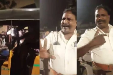 கர்ப்பிணி பெண்ணை ஏற்றி வந்த ஆட்டோ டிரைவருக்கு நள்ளிரவில் அபராதம்