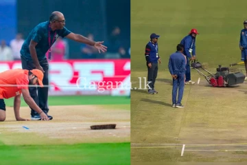 ඉන්දීය ක්‍රිකට් පාලක මණ්ඩලය තණ තීරුව වෙනස් කරලා - නවසීලන්තය ඇඟිල්ල දික්කරයි.