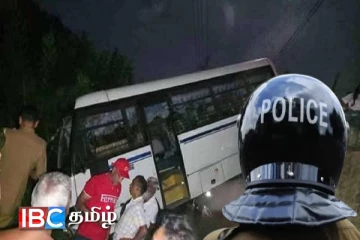 நள்ளிரவு வேளை மற்றுமொரு பேருந்து விபத்து : பலர் படுகாயங்களுடன் வைத்தியசாலையில்