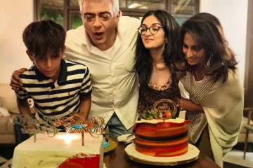 குடும்பத்துடன் அஜித் திருமண நாள் கொண்டாட்டம்! அழகிய புகைப்படங்கள்