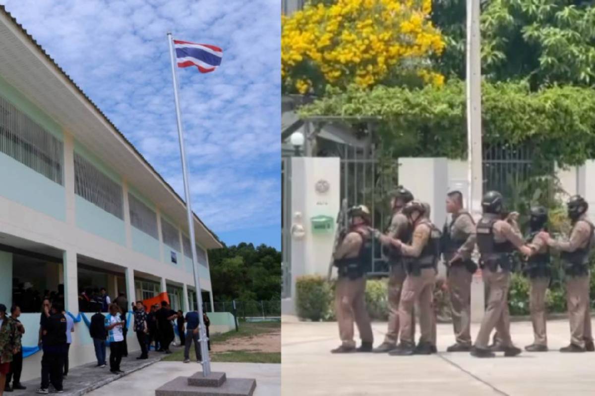 மழலையர் பள்ளிக்குள் நுழைந்து ஆசிரியையை சுட்ட நபர் | Gunman Killed Kindergarten Teacher In Thailand மழலையர் பள்ளிக்குள் நுழைந்து ஆசிரியையை சுட்ட நபர் | Gunman Killed Kindergarten Teacher In Thailand