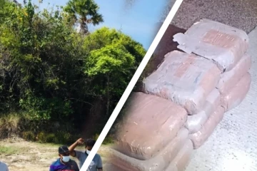 யாழ்ப்பாணத்தில் பற்றைக்காட்டிற்குள் சிக்கிய பொதிகள்; அதிரடிப்படையினர் அதிரடி