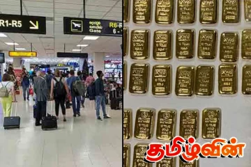 21 கோடி ரூபா பெறுமதியான தங்க பிஸ்கட்டுகளுடன் சிக்கிய விமான நிலைய ஊழியர்