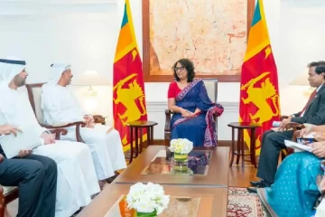 අග්‍රාමාත්‍ය හරිනි අමරසූරිය සහ UAE තානාපති අතර විශේෂ හමුවක්
