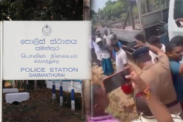 அம்பாறை வீரமுனை கிராமத்தில் வரவேற்பு கோபுரம் அமைத்தலில் முறுகல் நிலை