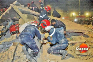 මොරොක්කෝවේ ගොඩනැගිලි දෙකක් කඩා වැටී 22ක් ජීවිතක්ෂයට - 16කට තුවාල