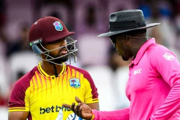 ஐசிசி விதி மீறல்: நிக்கோலஸ் பூரனுக்கு போட்டி கட்டணத்தில் 15 சதவீதம் அபராதம்