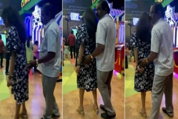 லூலூ மாலில் இளம்பெண்ணிடம் அத்துமீறிய முதியவர்: வைரலாகும் வீடியோ