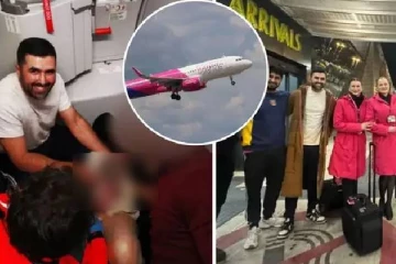 வலியால் துடித்த கர்ப்பிணி; நடுவானில் பிறந்த குழந்தை - நெகிழ்ச்சி சம்பவம்!