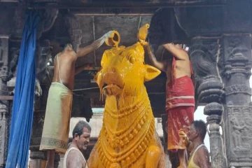 அண்ணாமலையார் கோவில் நந்தியின் சாய்வுக்கு என்ன காரணம்? ஆச்சர்ய தகவல்