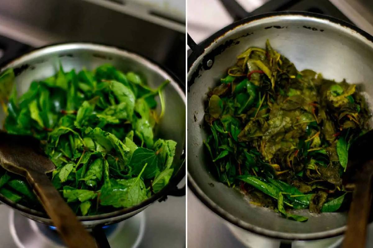 கீரை வாங்குனா இப்படி தொக்கு செய்ங்க - கொஞ்சம் கூட மிஞ்சாது | How To Make Andhra Keerai Thokku