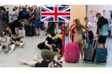 பிரித்தானியாவிற்குள் வர நாளை அதிகாலை வரை கெடு! மீறினால் அபராதம்? விமான நிலையங்களில் குவியும் மக்கள்