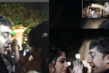 கண்கலங்கிய மணமகள் - டான்ஸ் ஆடி சிரிக்க வைத்த மணமகன் - வைரலாகும் வீடியோ