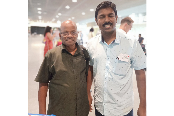 சுவிட்சர்லாந்திற்கு ஒன்றாக பயணமான சாணக்கியன் - சட்டத்தரணி சுகாஸ் | Swiss Zurich Airport Met Shanakiyan Journalist