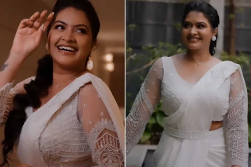 வெள்ளைநிற சேலையில் மின்னும் நடிகை ரச்சிதா மகாலட்சுமி!! ரீல்ஸ் வீடியோ..