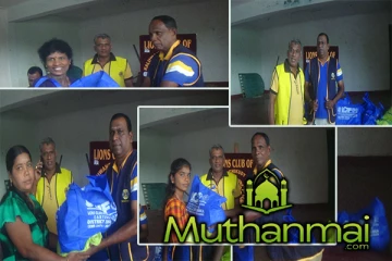 களுவாஞ்சிக்குடியில் வெள்ளத்தால் பாதிக்கப்பட்ட மக்களுக்கு நிவாரணப்பொதி வழங்கி வைப்பு