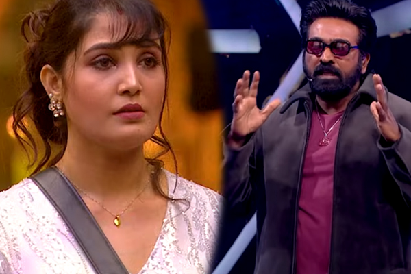 Bigg Boss: இது உங்க வீடு இல்லை... நீங்க கெஸ்ட் இல்லை! நண்பன் மனைவியிடம் சீறி பாய்ந்த விஜய் சேதுபதி | Bigg Boss Vijay Sethupathi Angry Talk Sandra