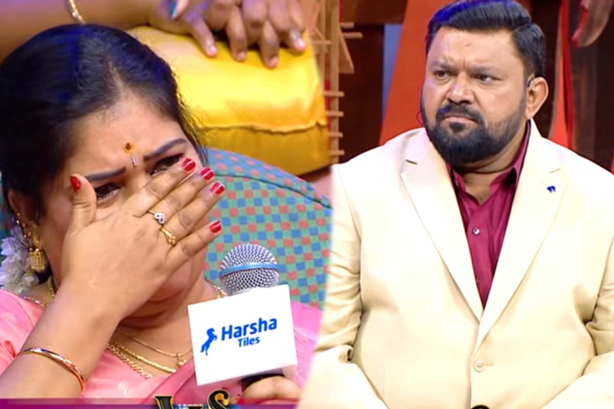 Neeya Naana: மருமகளை நினைத்து கதறியழும் மாமியார்! அரங்கமே சோகத்தில் ஆழ்ந்த தருணம் | Neeya Naana Separate Family Talk Daugter In Low