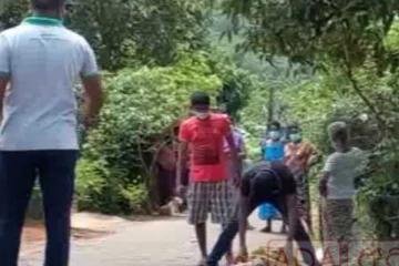 வீதியில் விழுந்து உயிரிழந்த நபருக்கு கோவிட் தொற்று!
