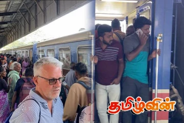 கொழும்புக்கு செல்ல நானுஓயாவில் குவியும் பயணிகள்