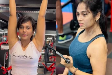 பிக்பாஸ் நடிகை : தீவிர ஒர்க்கவுட்டால் மயக்கும் நடிகை ரம்யா பாண்டியன்..