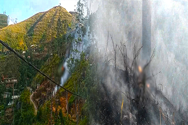 கொட்டகலை குடிநீர்போசன பகுதிக்கு தீ வைப்பு - 25 ஏக்கருக்கும் மேல் எரிந்து நாசம்: குடிநீர் தட்டுப்பாடு ஏற்படும் அபாயம் | Kotagala Water Supply Area Set On Fire கொட்டகலை குடிநீர்போசன பகுதிக்கு தீ வைப்பு - 25 ஏக்கருக்கும் மேல் எரிந்து நாசம்: குடிநீர் தட்டுப்பாடு ஏற்படும் அபாயம் | Kotagala Water Supply Area Set On Fire