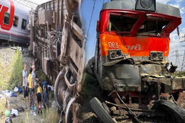 ரஷ்யாவை அதிர்ச்சிக்குள்ளாக்கிய பாரிய தொடருந்து விபத்து : நூற்றுக்கு மேற்பட்டோர் காயம்