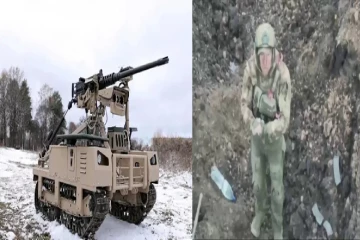 உலக போரியல் வரலாற்றில் முதல்முறை : உக்ரைன் ரோபோக்களிடம் சரணடைந்த ரஷ்ய வீரர்கள்