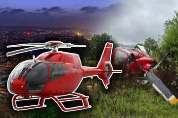 இந்தியாவில் விபத்துக்குள்ளான உலங்கு வானூர்தி : 4 பேர் படுகாயம்