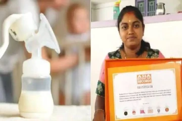 ஏழு மாதங்களில் 1400 குழந்தைகளுக்கு தாய்ப்பால் கொடுத்து சாதனை படைத்த இளம் தாய்
