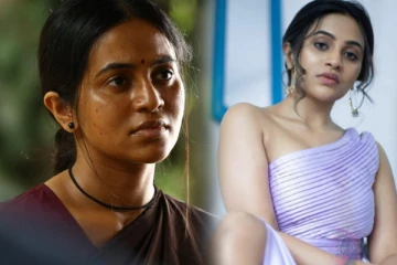 இவரா இது? கிளாமர் லுக்கில் எல்லை தாண்டும் விடுதலை பட நடிகை!