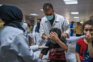 காசா அல்ஸிபா மருத்துவமனை மீது இஸ்ரேல் தாக்குதல்