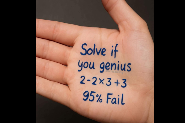 Brain Teaser Maths: புத்திசாலிகள் மட்டும் கூறலாம் - இதில் வரும் விடை என்ன? | Brain Teaser Maths Can Solve Iq Test Maths